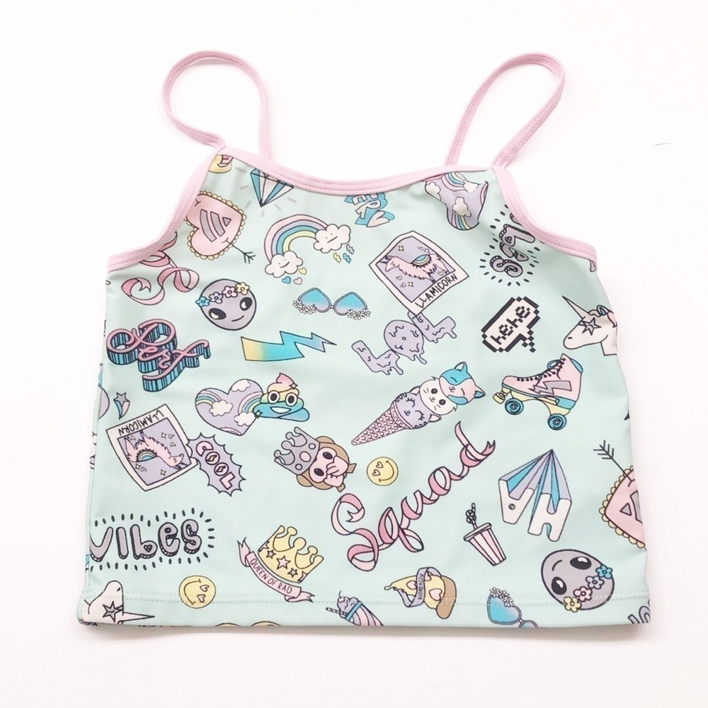 The Children's Place girls swim top